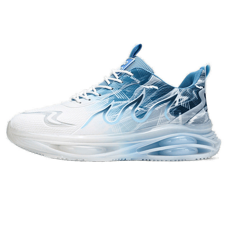 Sneaker mit mittlerer Plateausohle und Mesh-Obermaterial – Bild 5 | LuxeStyle