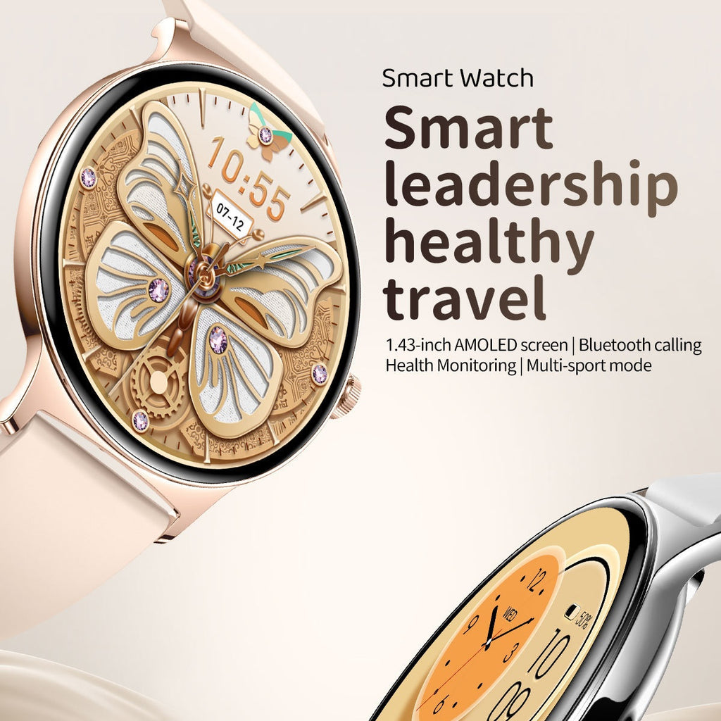 V89 Ultra-dünne Smartwatch mit Bluetooth-Anrufen