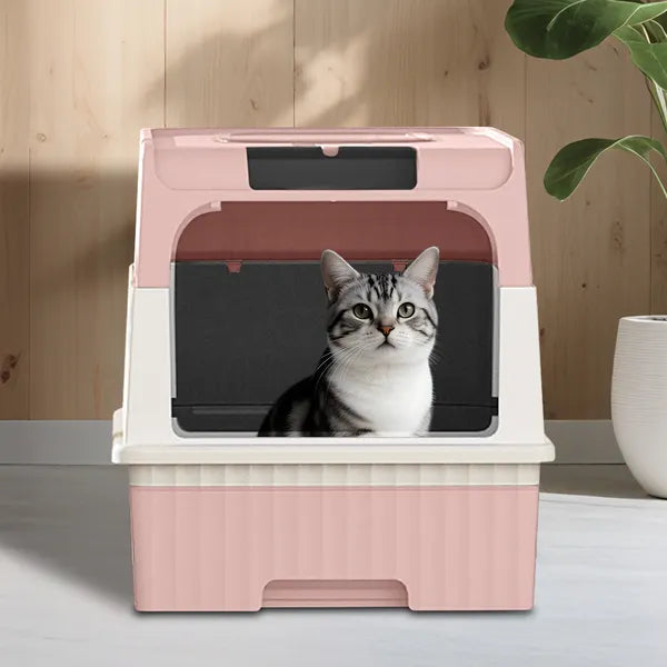 PinkMagic Cube Katzenklo – intelligent & selbstreinigend