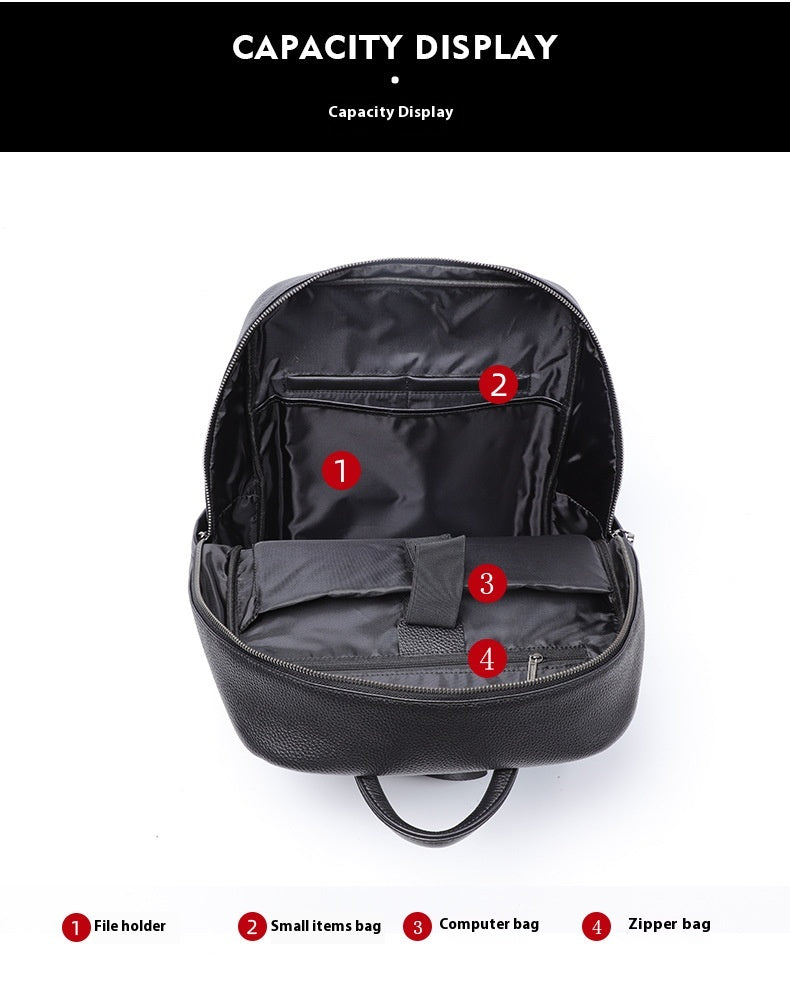 Grosser Business-Reise-Rucksack für Herren – Bild 12 | LuxeStyle