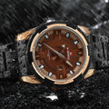 Lingxiang Quarzuhr mit Mineralglas | LuxeStyle