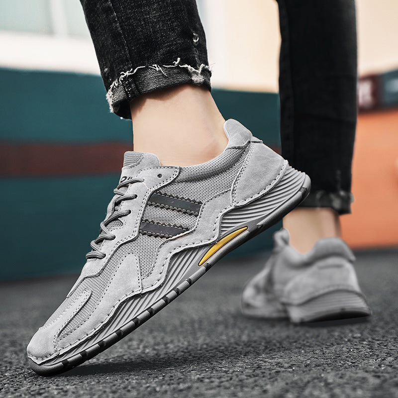 Herren Low-Top Hiking Boots mit Schnürung – Bild 4 | LuxeStyle