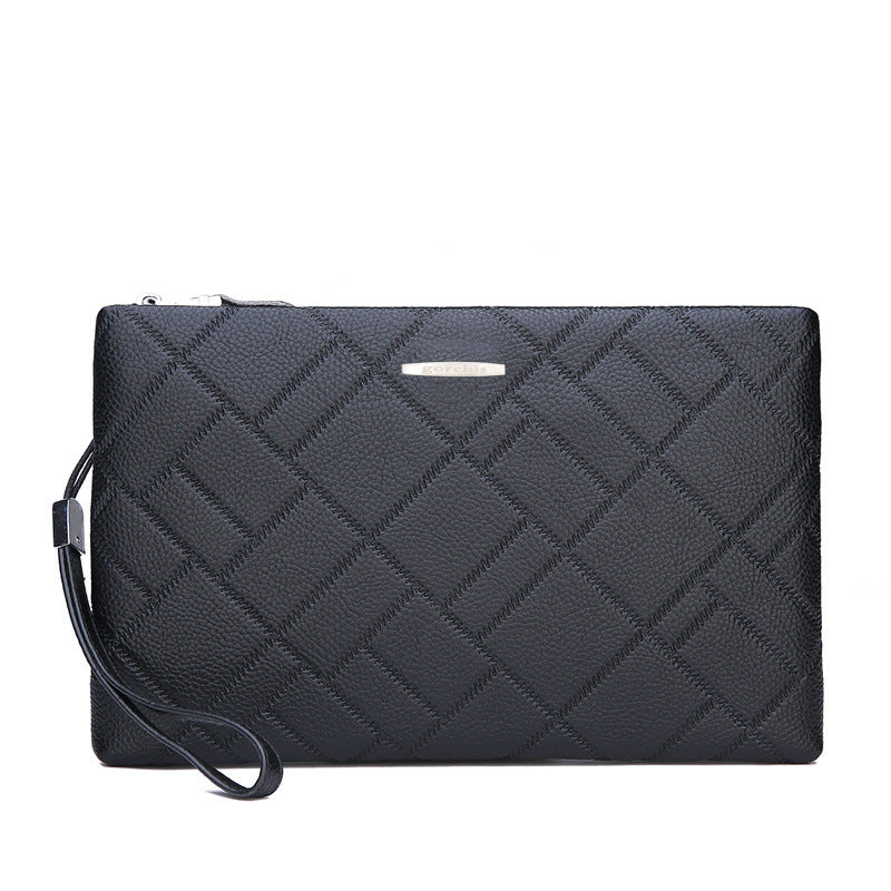 Leder-Clutch