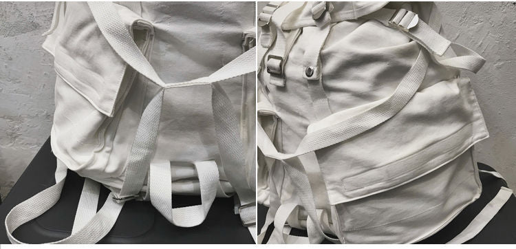 Multifunktionaler Canvas Rucksack – Bild 9 | LuxeStyle