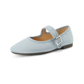 Damen Wildleder Ballerinas mit runder Kappe
