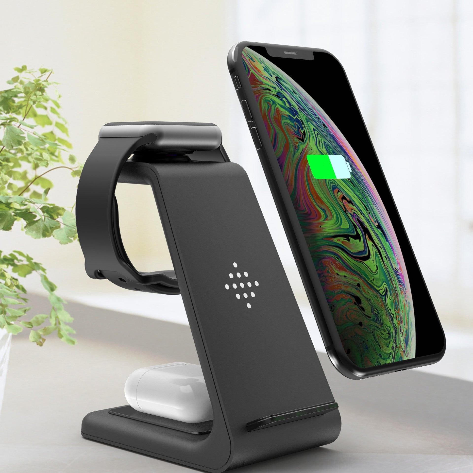 3-in-1 Wireless Ladestation für mehrere Geräte