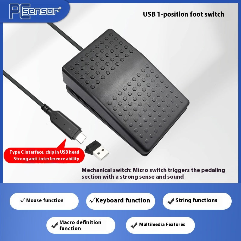 Programmierbares USB-Pedal mit Ultraschall-Schalter – Bild 7 | LuxeStyle