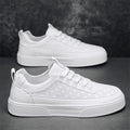 Schlichte weisse Sneaker mit dickem Boden – Bild 21 | LuxeStyle