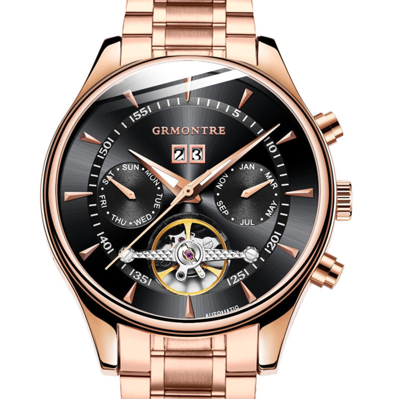 GRMONTRE Mechanische Automatikuhr für Herren – Bild 2 | LuxeStyle