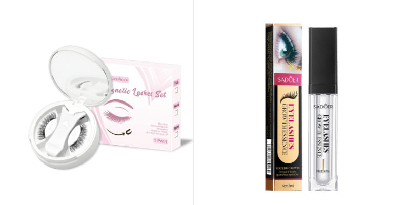 Magnetische Wimpern Set