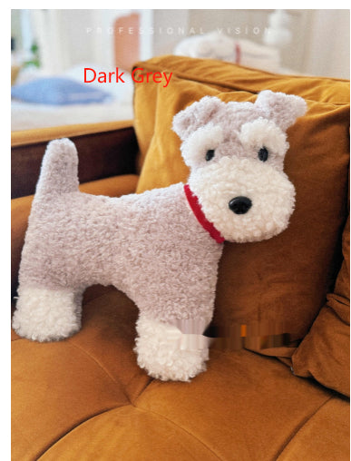 Plüsch Schnauzer Schlüsselanhänger