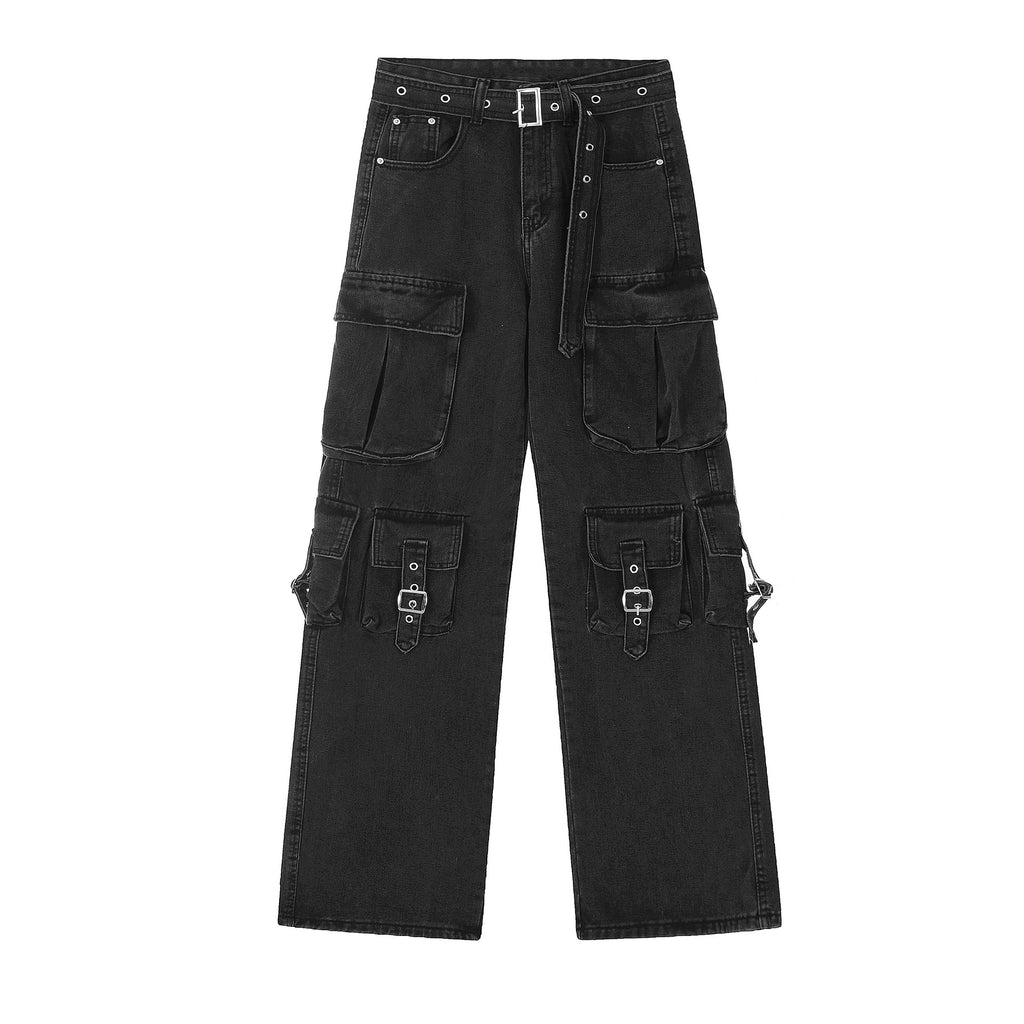 Relaxed Straight-Leg Workwear Jeans