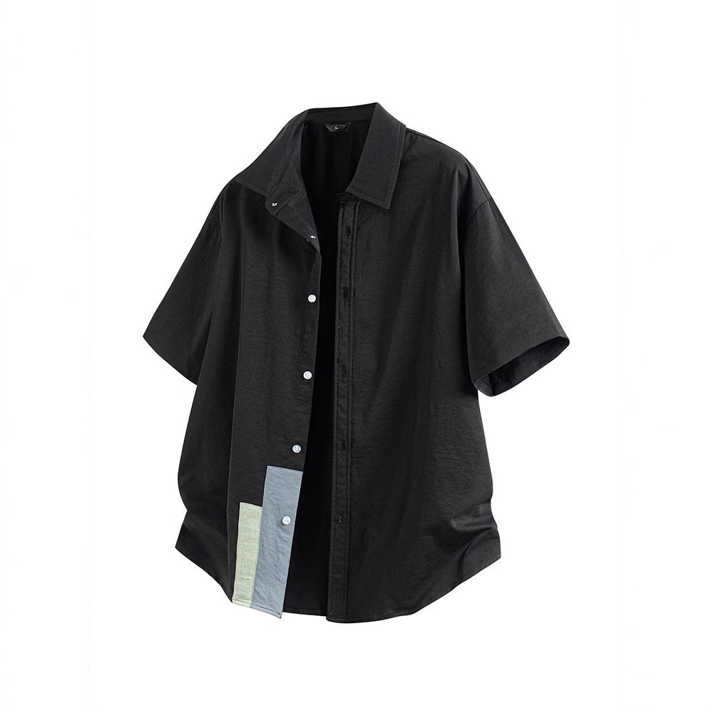 Herren Kurzarm-Shirt Sommer Casual Dünn | LuxeStyle