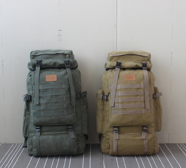 Grosses Canvas-Rucksack mit robustem Tragesystem – Bild 2 | LuxeStyle