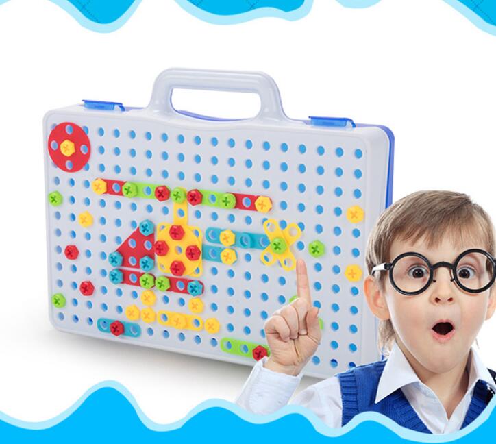 Kreatives Schraubpuzzle-Set für Kinder