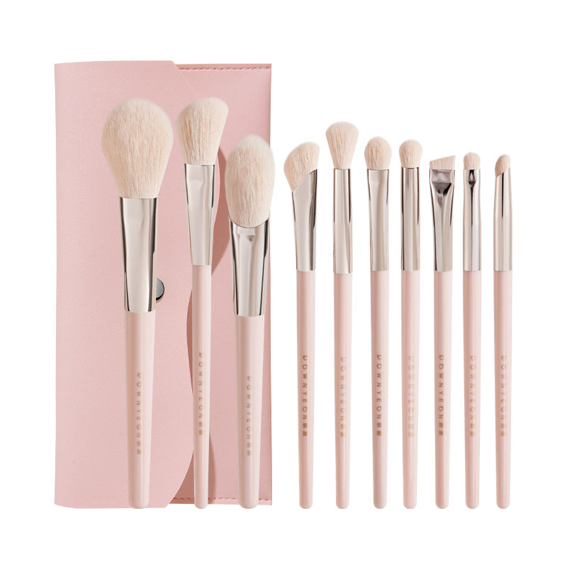 10-teiliges Make-up Pinselset aus Faserwolle – Bild 1 | LuxeStyle