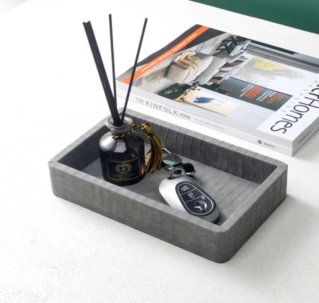 Leder-Aufbewahrungsbox