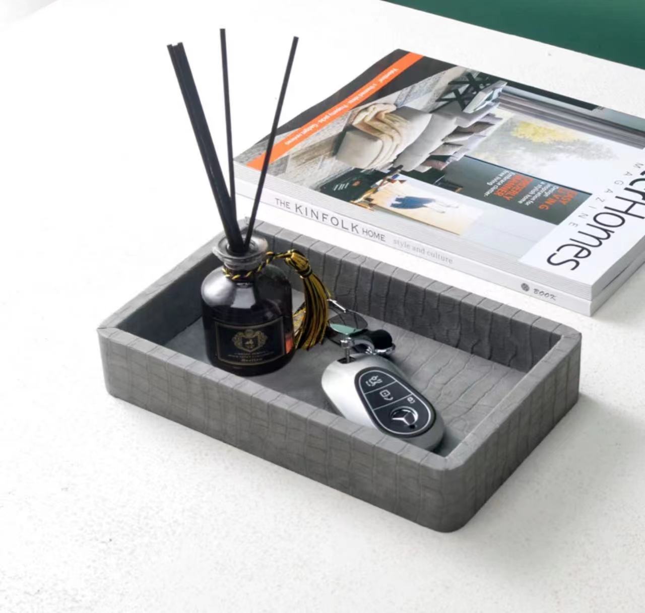 Leder-Aufbewahrungsbox