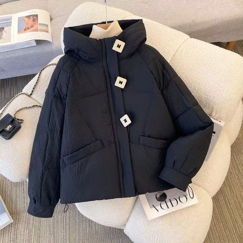 Angora‑Roter, lockerer Kurzmantel – Bild 7 | LuxeStyle