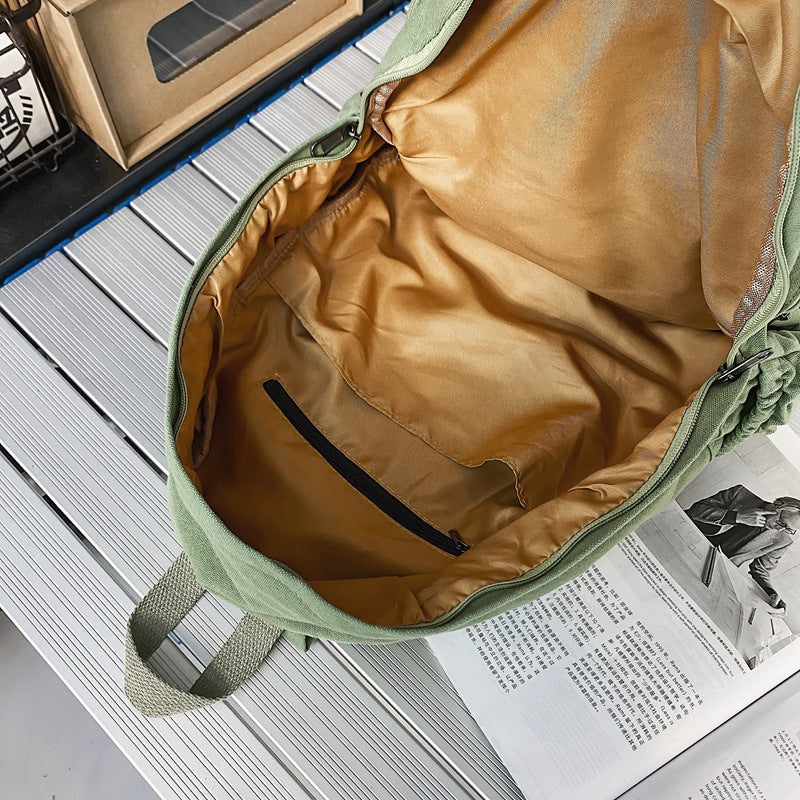 Canvas Rucksack für Freizeit und Reisen