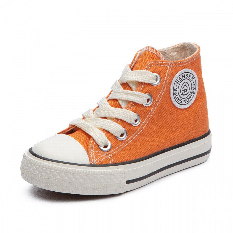 High-Top Canvas-Schuhe für Kinder – Bild 2 | LuxeStyle