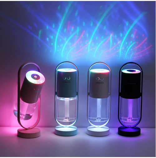 USB-Luftbefeuchter mit Nachtlicht-Projektion
