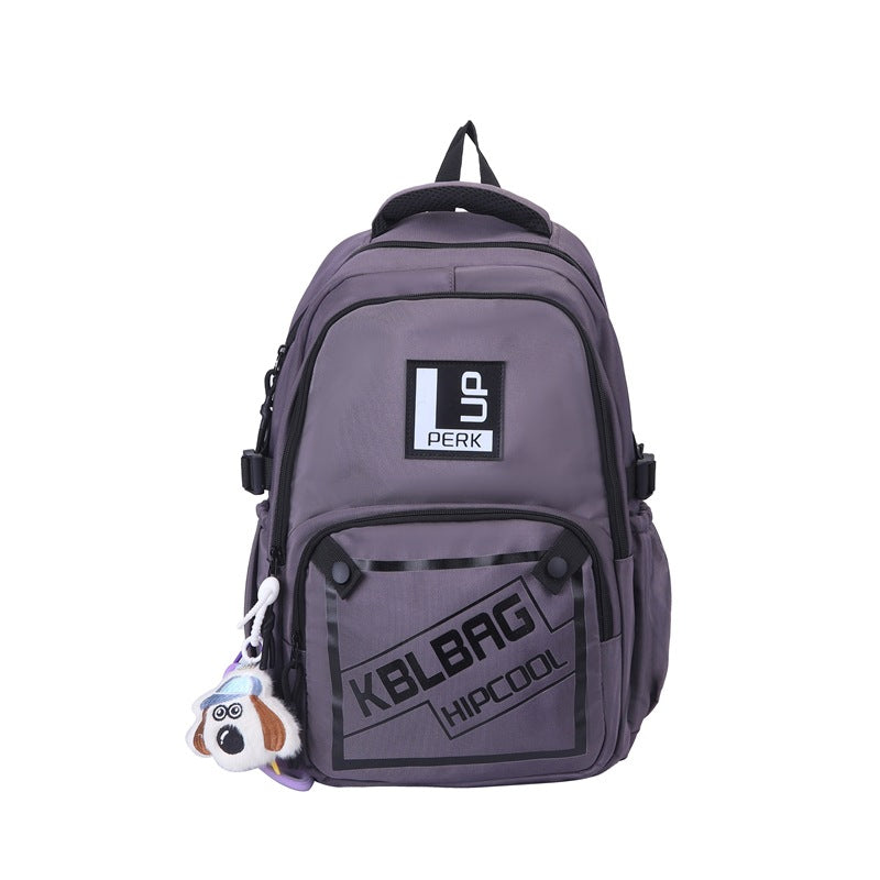 Grosses Nylon-Rucksack für Schule – Bild 7 | LuxeStyle