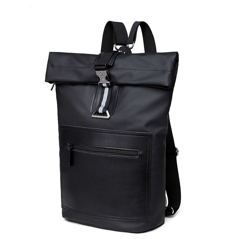 Grosses Oxford-Rucksack mit PVC-Mesh – Bild 6 | LuxeStyle