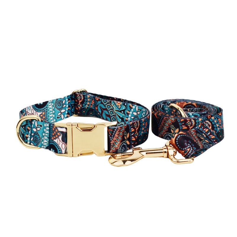 Halsband und Leine für Hunde mit Metallschnalle – Bild 4 | LuxeStyle