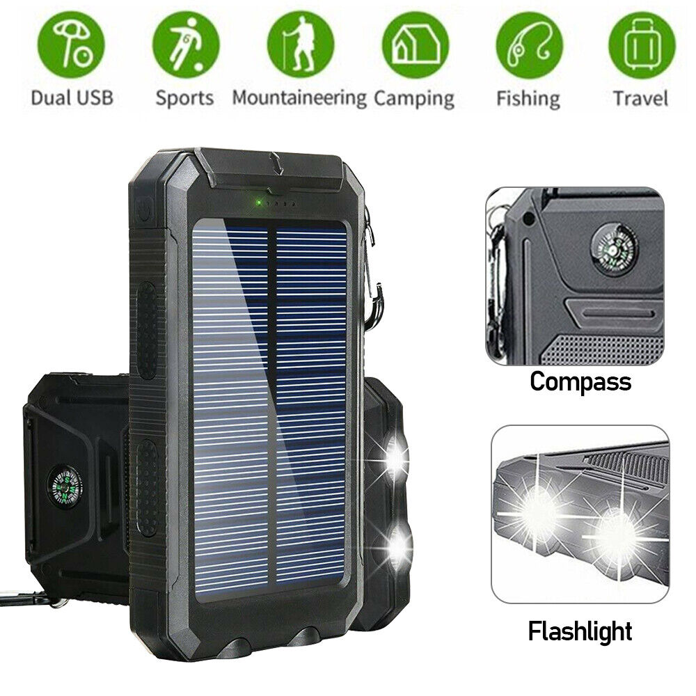 Solar Powerbank 10’000 mAh, wasserdicht