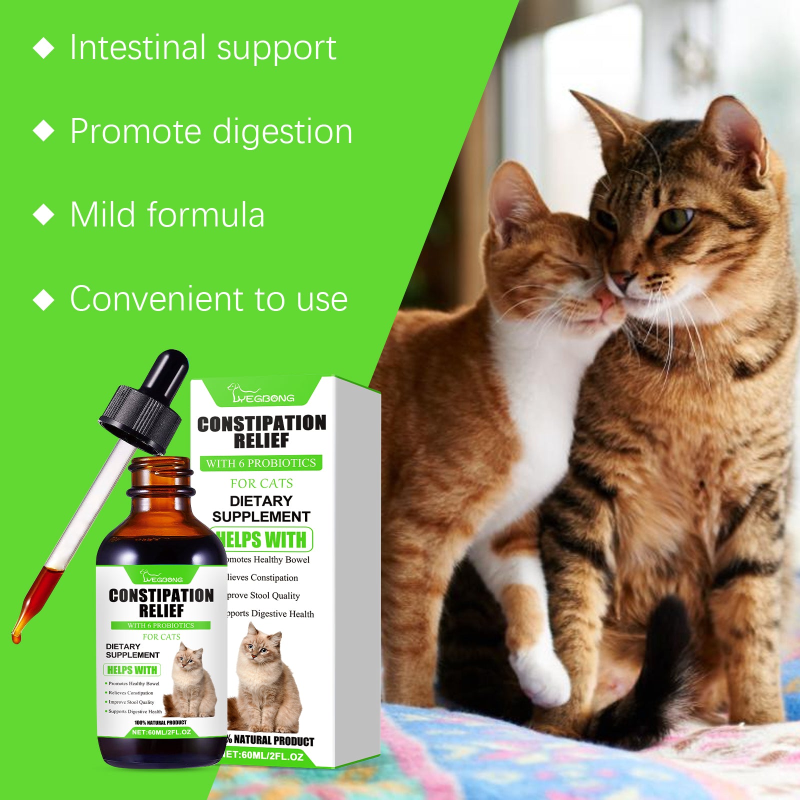 Katzen Verdauungsunterstützung