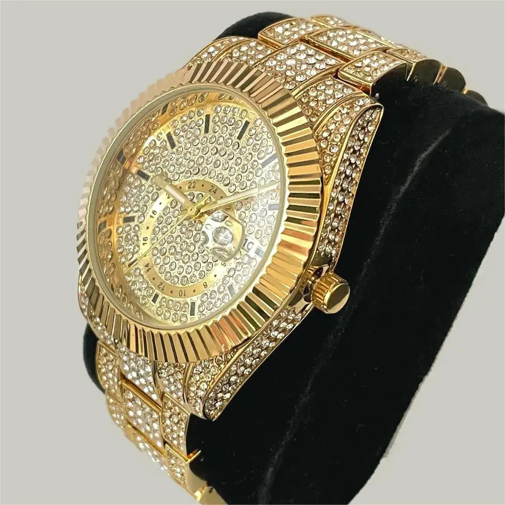 Herrenuhr mit nachtleuchtendem Zifferblatt – Bild 3 | LuxeStyle