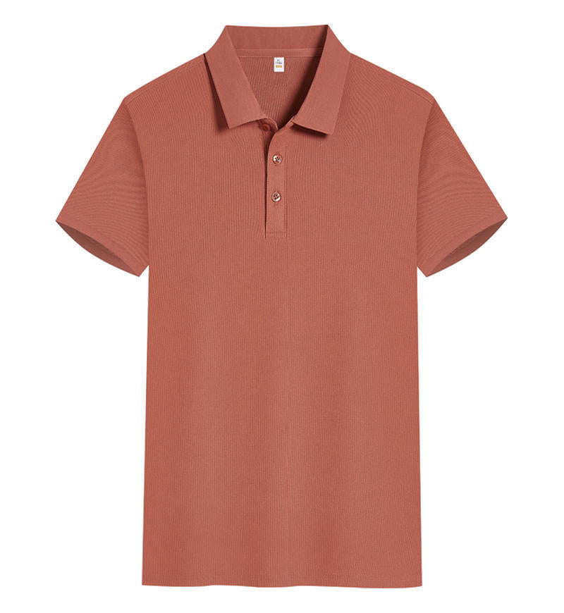Einfarbiges Poloshirt für Herren – Bild 3 | LuxeStyle