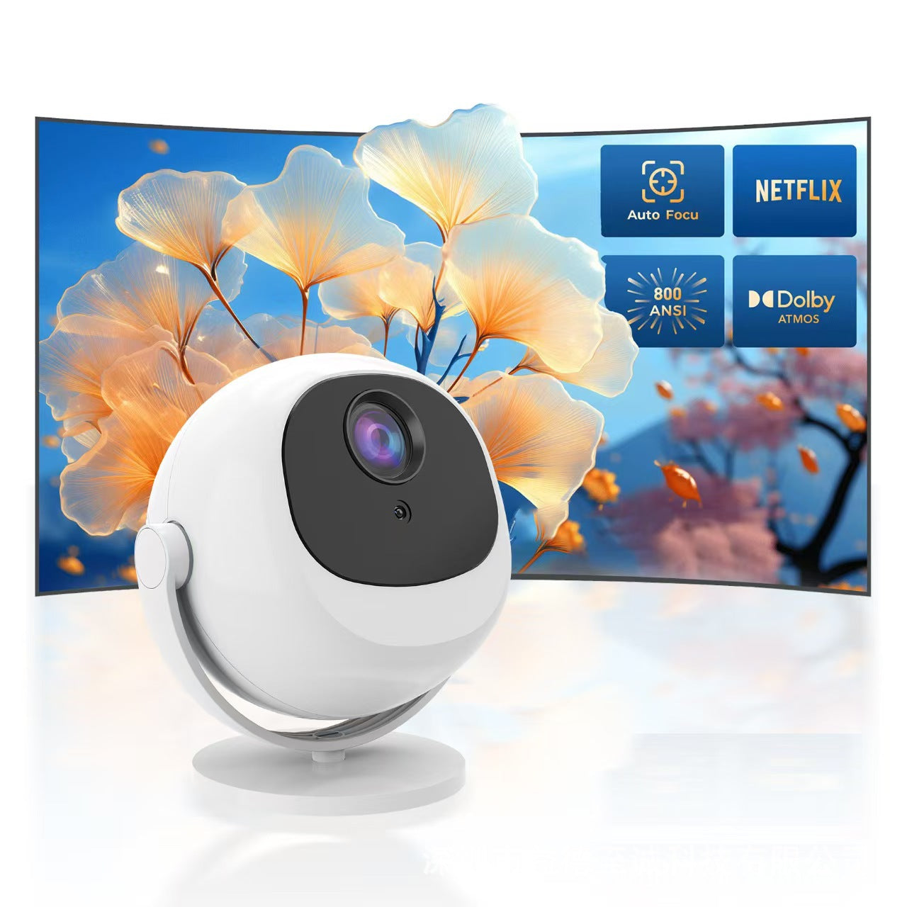 Mini-Beamer «CineHome» · WLAN HD-Projektor
