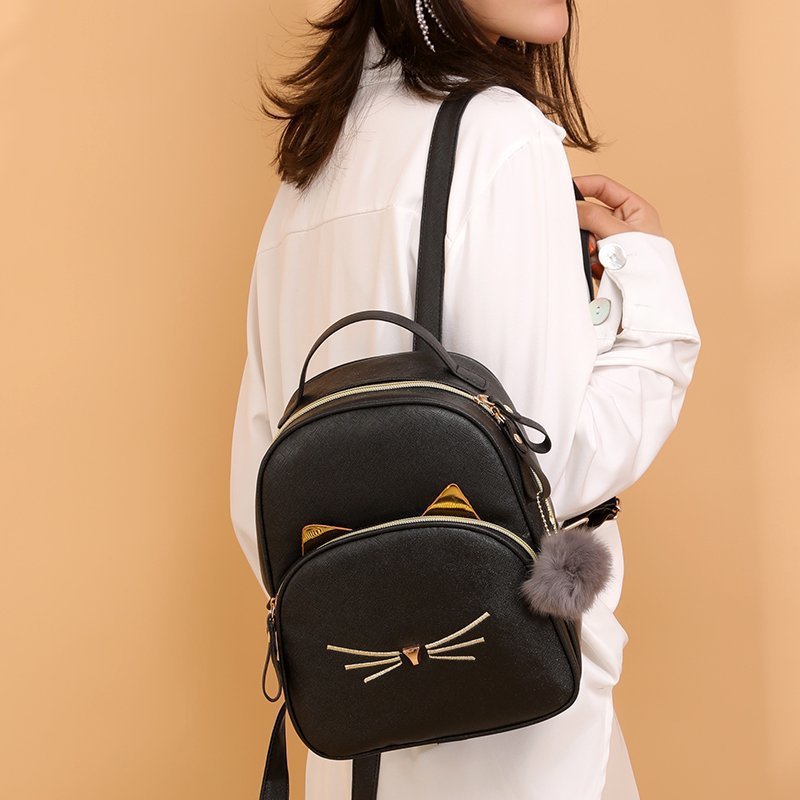 Rucksack mit Cartoon-Katze – Bild 2 | LuxeStyle