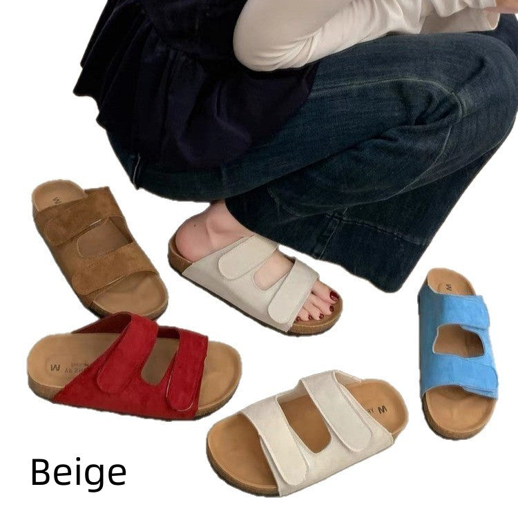 Slide-on Outdoor-Sandale mit Weichsohle