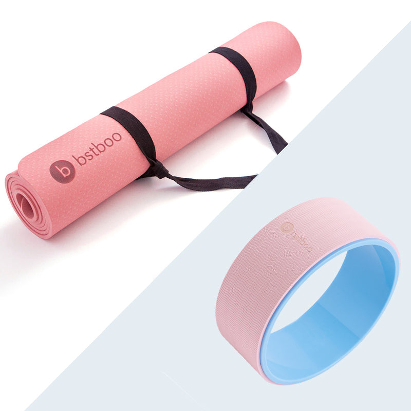 Yogamatte für Frauen, 8mm dick, 185x80cm – Bild 8 | LuxeStyle