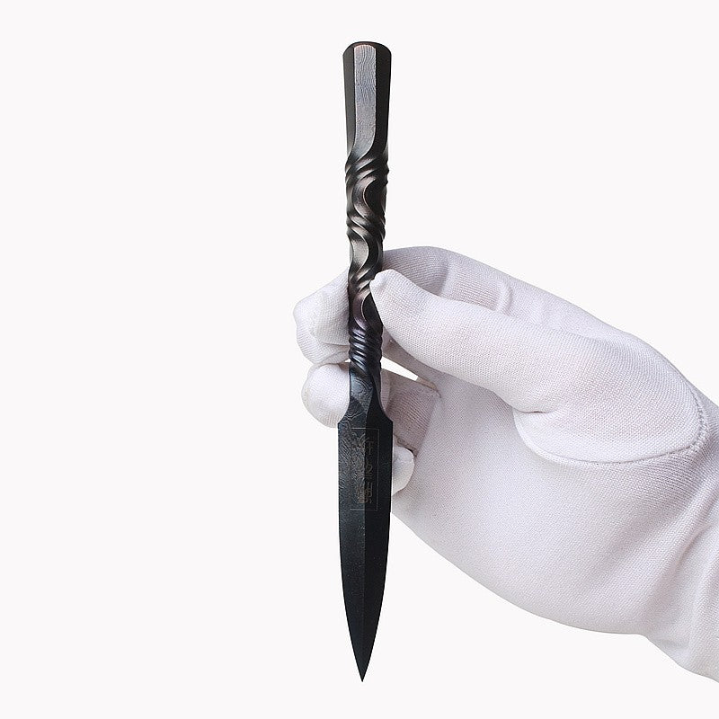 Handgeschmiedetes Damast Teemesser – Bild 1 | LuxeStyle