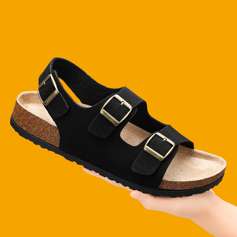 Herren Outdoor-Sandalen mit rutschfester Sohle