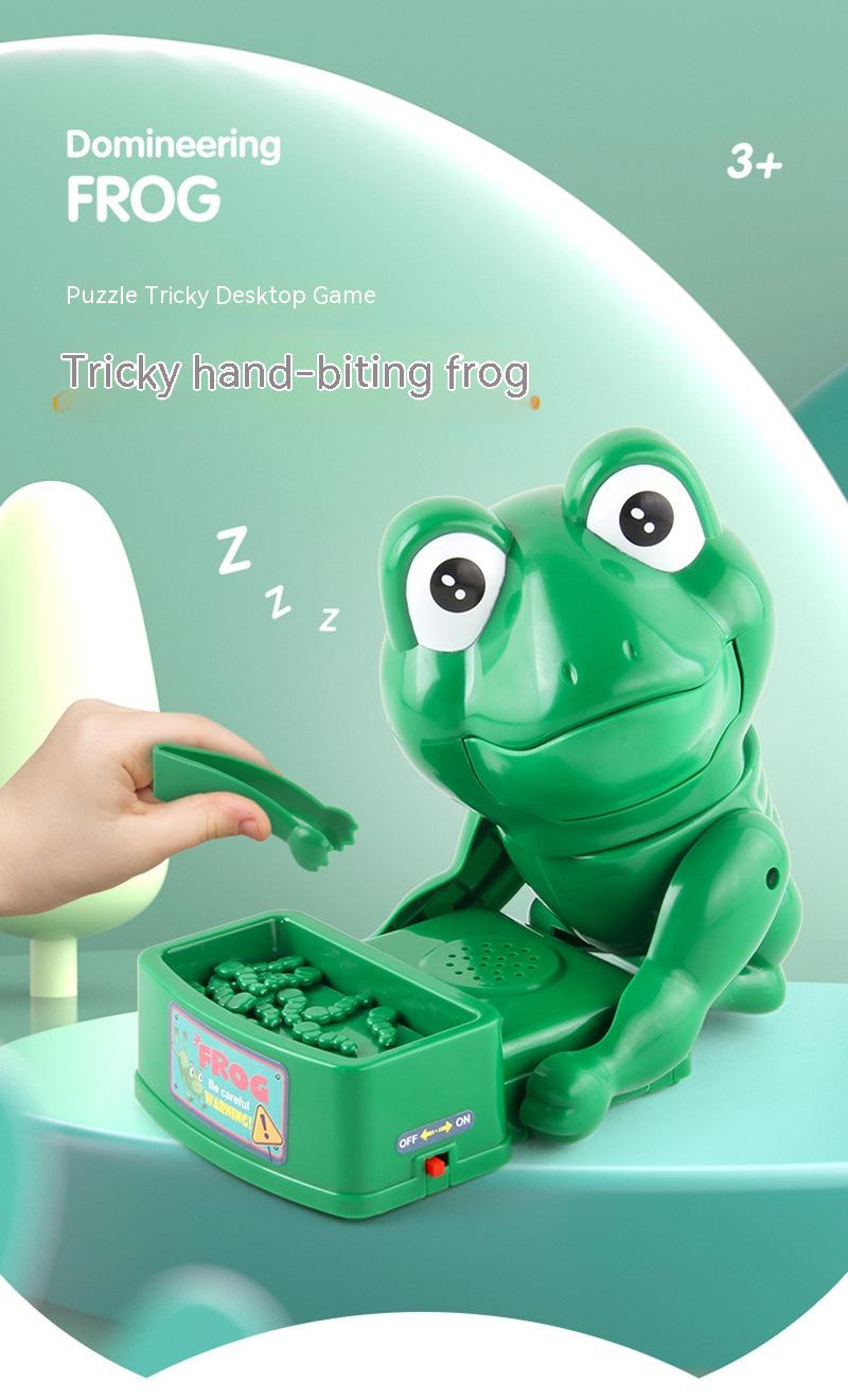 Elektrisches Frosch-Beissspielzeug