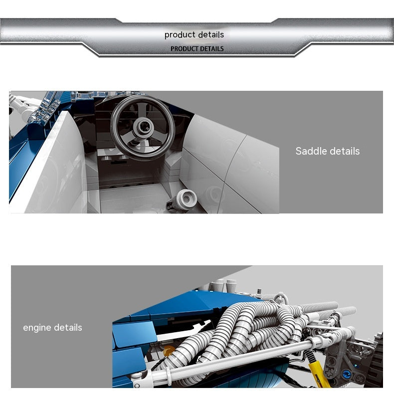 Blauer Rennwagen Bausatz – Bild 14 | LuxeStyle