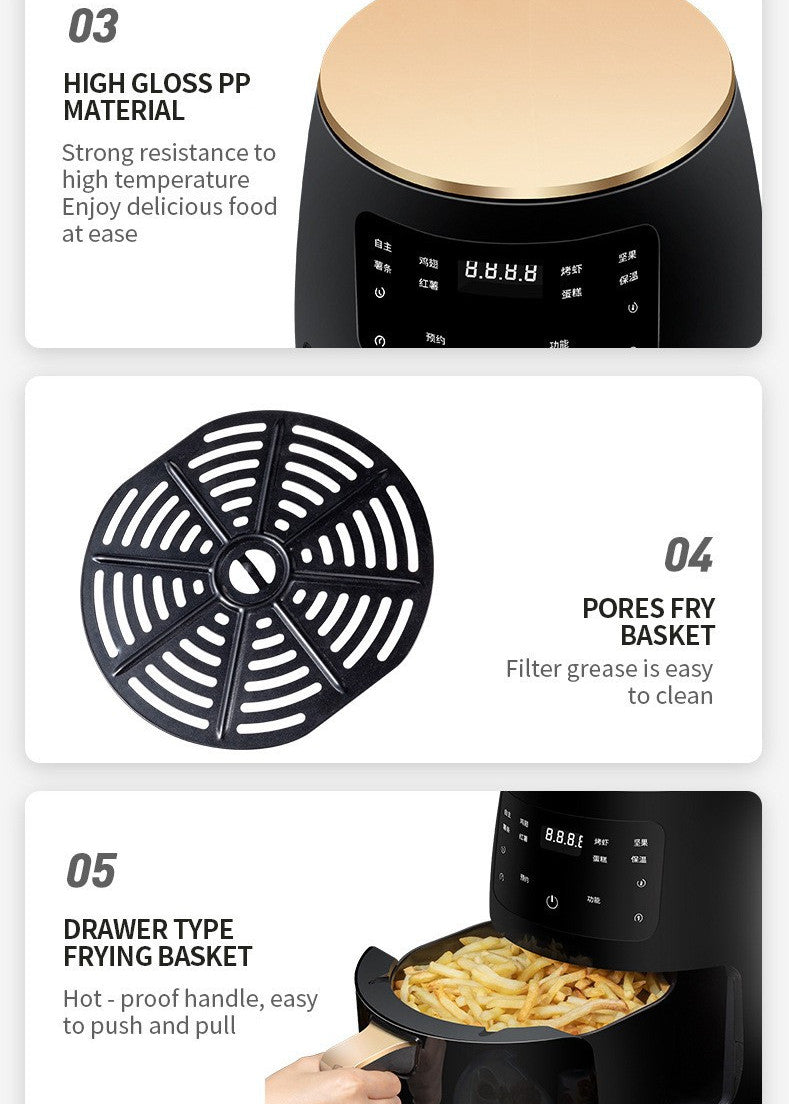 Air Fryer mit Touch-Bedienung
