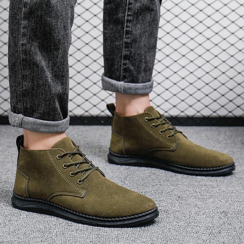 Britische High-Top Casual Lederschuhe – Bild 5 | LuxeStyle