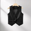 Retro PU-Weste für Damen