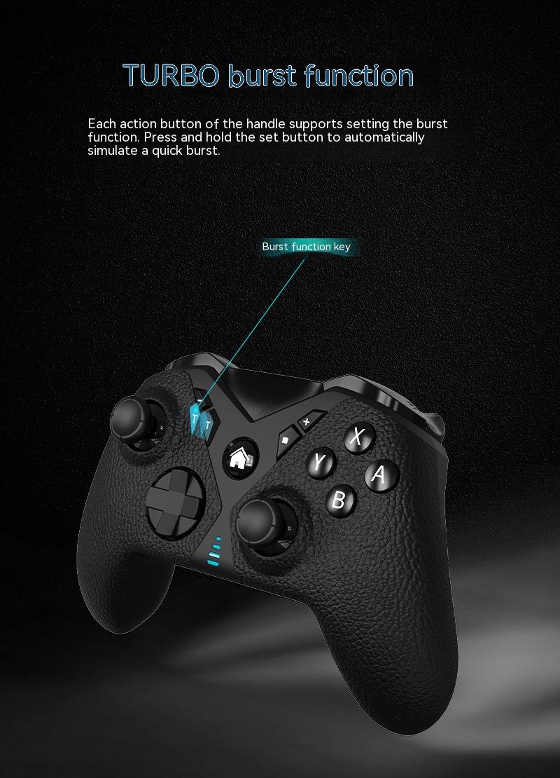Kabelloser Controller mit Lederoptik