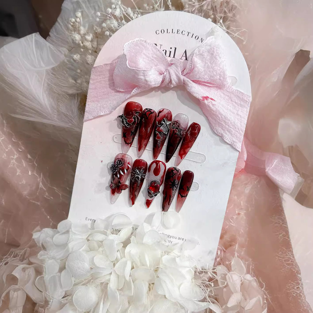 Abnehmbare Halloween-Nagelsticker – Bild 4 | LuxeStyle