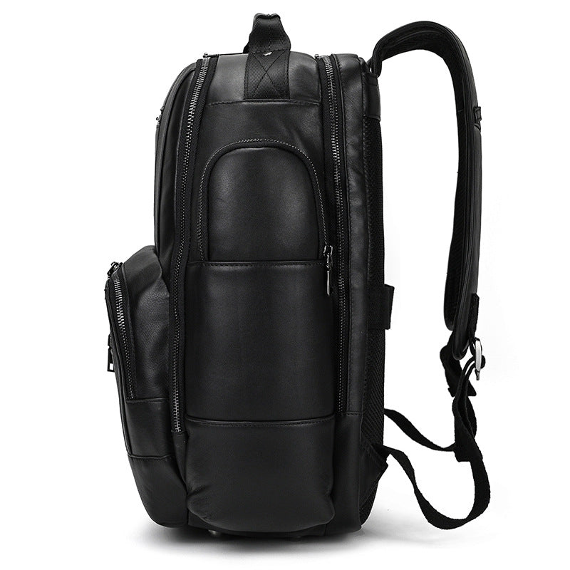 Crazy Horse Leder Multifunktionsrucksack – Bild 8 | LuxeStyle
