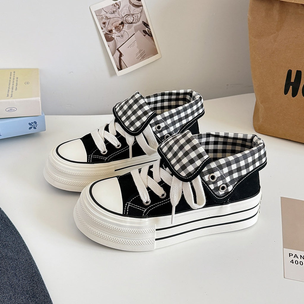 Sommer-High-Top-Schuhe, 2 Tragevarianten