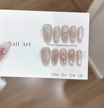French Cherry Manicure Press-On Nägel – Bild 3 | LuxeStyle