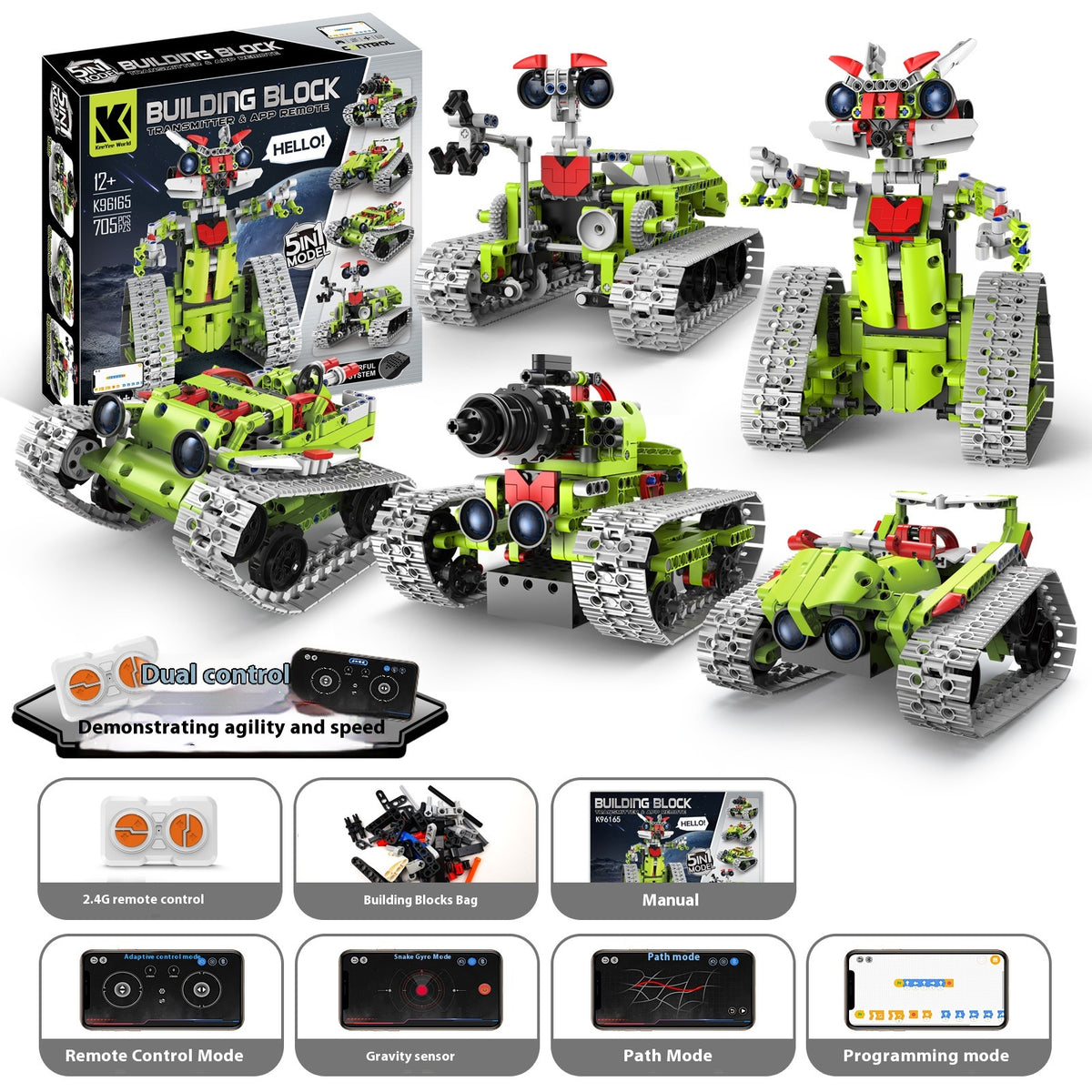 Programmierbarer Roboter Bausteine – Bild 4 | LuxeStyle